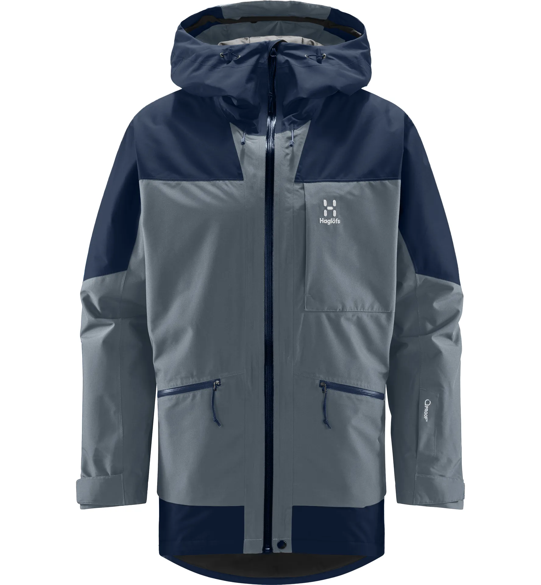 Lumi Insulated Jacket Men Steel Blue/Tarn Blue