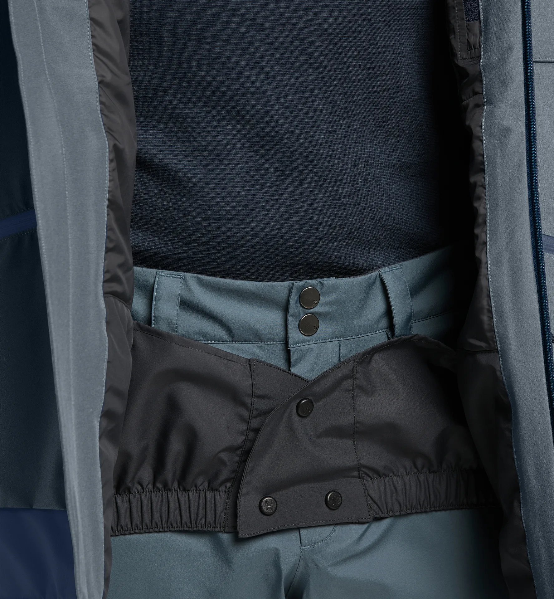 Lumi Insulated Jacket Men Steel Blue/Tarn Blue