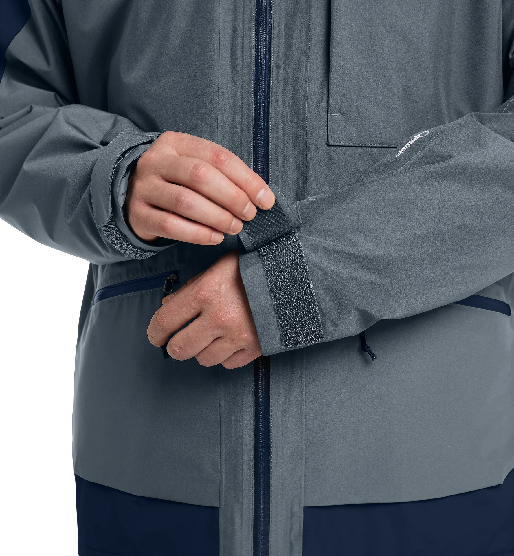 Lumi Insulated Jacket Men Steel Blue/Tarn Blue