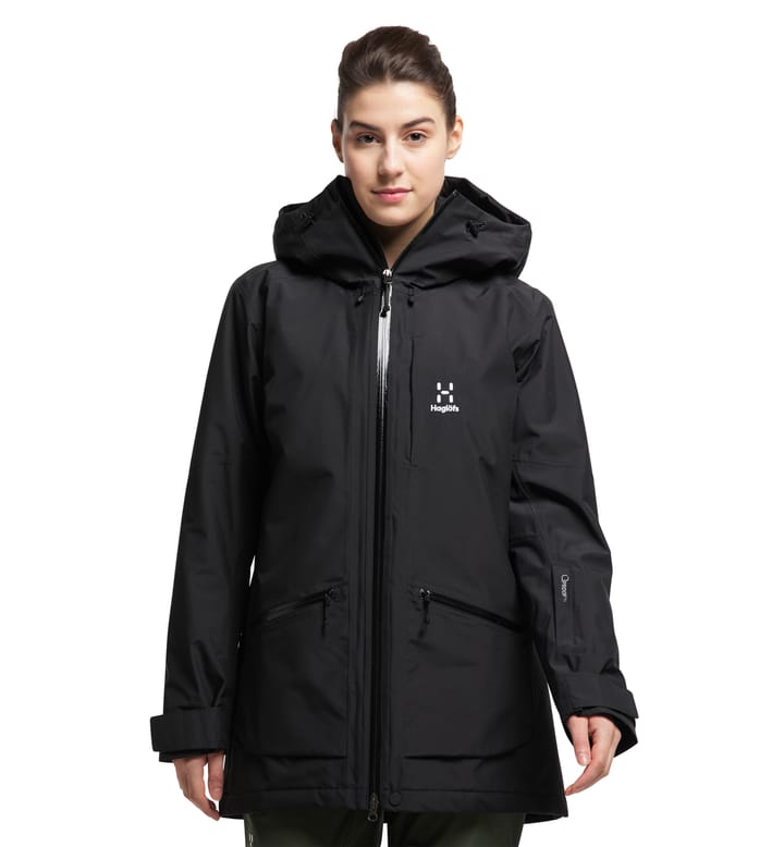 Lumi Insulated Parka Women True Black