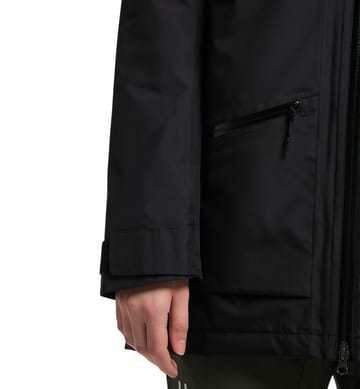 Lumi Insulated Parka Women True Black