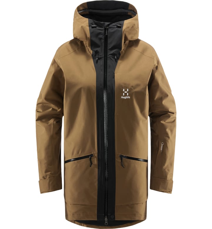 Lumi Insulated ParkaWomen F Teak Brown/True Black Lumi Insulated ParkaWomen F Teak Brown/True Black