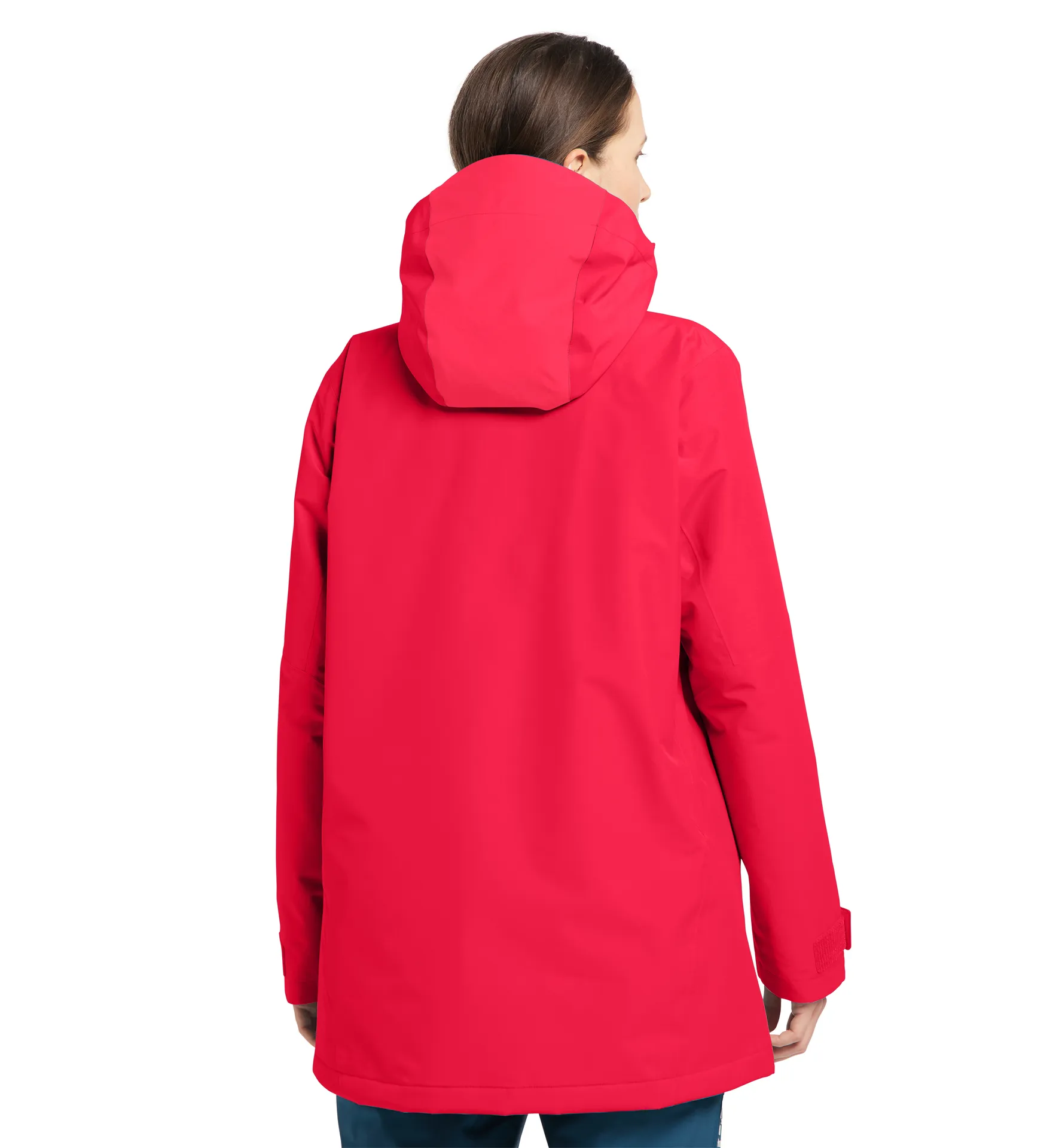 Lumi Insulated Parka Women Scarlet Red