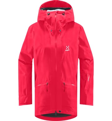 Lumi Insulated Parka Women Scarlet Red