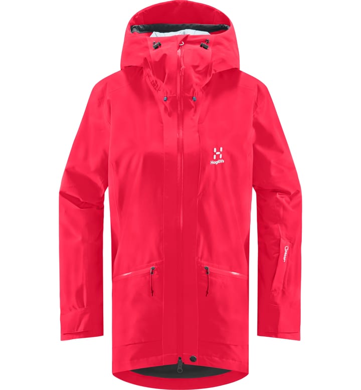 Lumi Insulated Parka Women Scarlet Red