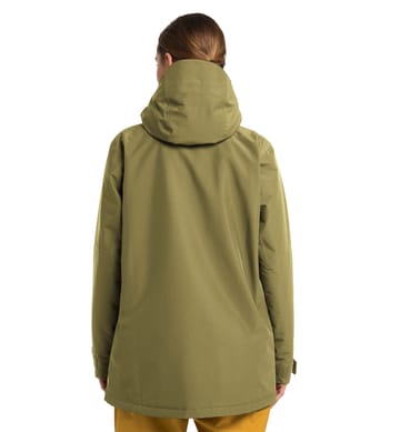 Lumi Insulated Parka Women Olive Green