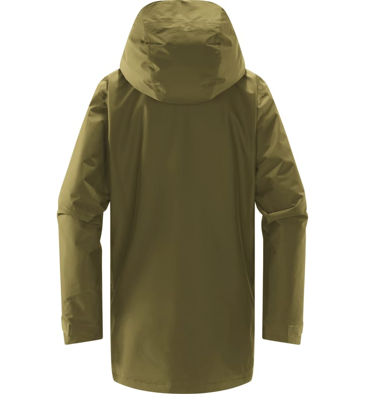 Lumi Insulated Parka Women Olive Green