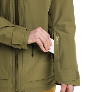 Lumi Insulated Parka Women Olive Green