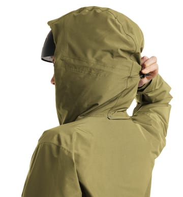 Lumi Insulated Parka Women Olive Green