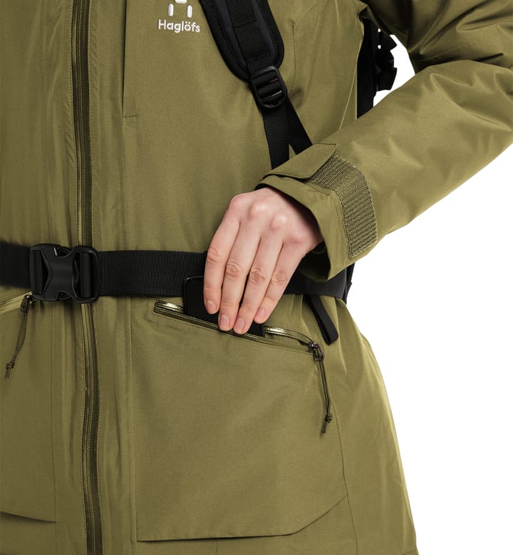 Lumi Insulated Parka Women Olive Green Lumi Insulated Parka Women Olive Green