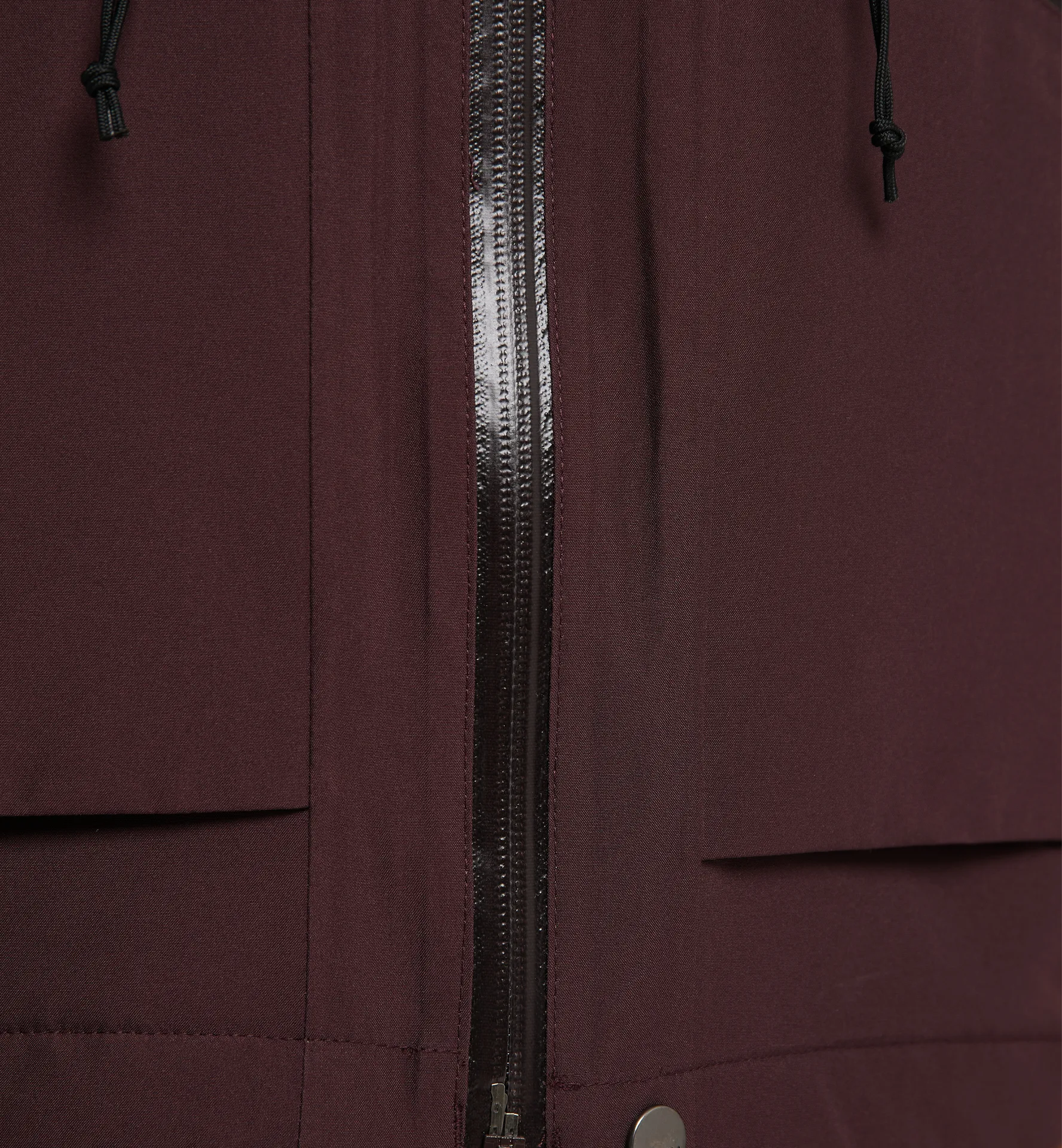 Lumi Insulated Parka Women Burgundy Brown