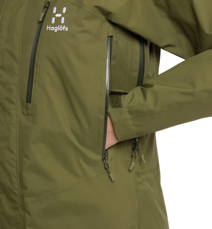 Astral GTX Jacket Women Olive Green