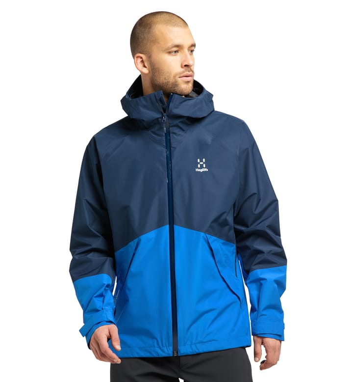 Skuta Jacket Men Tarn Blue/Storm Blue