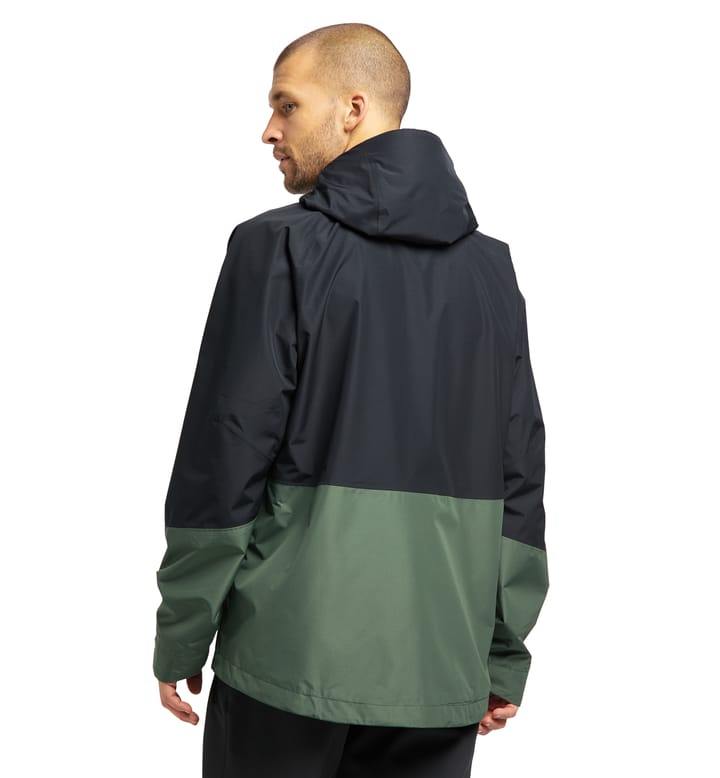 Skuta Jacket Men True Black/Fjell Green