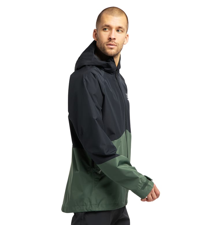 Skuta Jacket Men True Black/Fjell Green