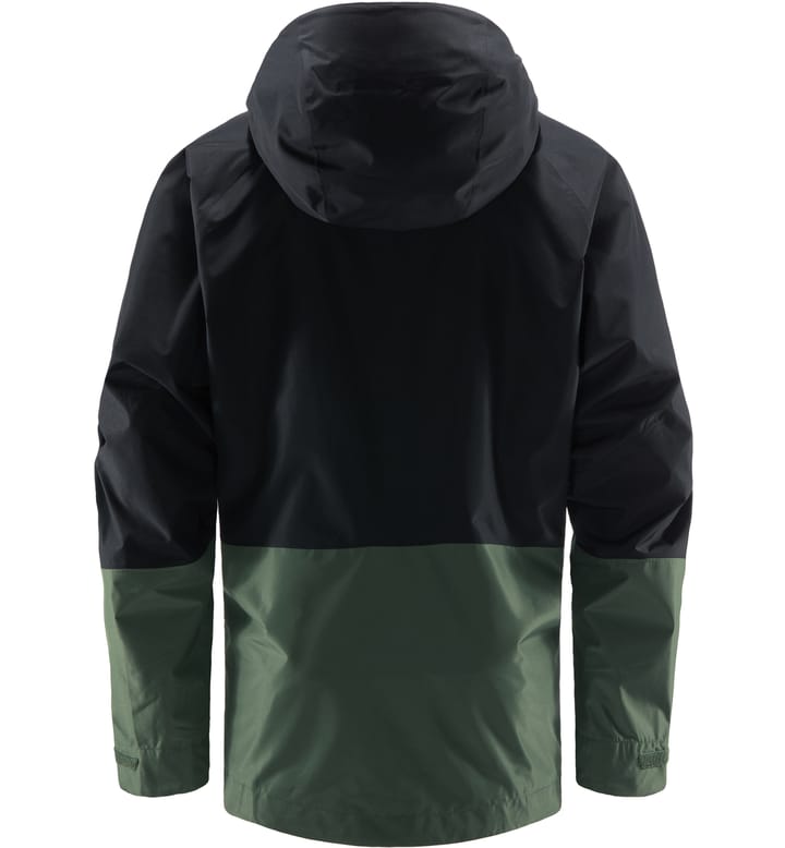 Skuta Jacket Men True Black/Fjell Green