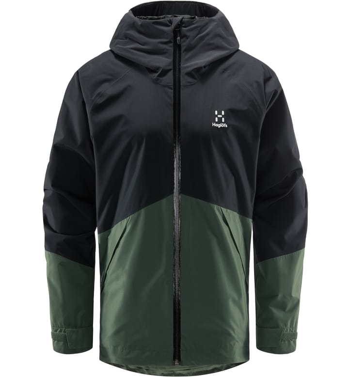 Skuta Jacket Men True Black/Fjell Green