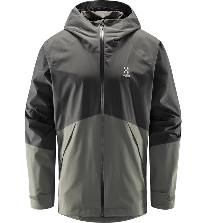 Skuta Jacket Men Magnetite/Lite Beluga