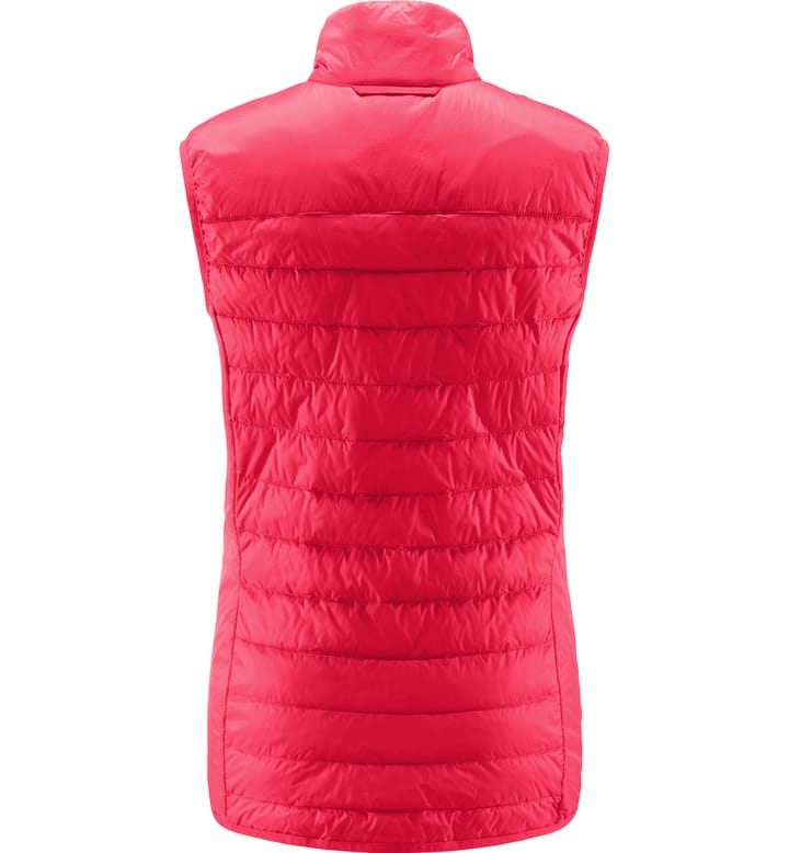 Spire Mimic Vest Women Scarlet Red