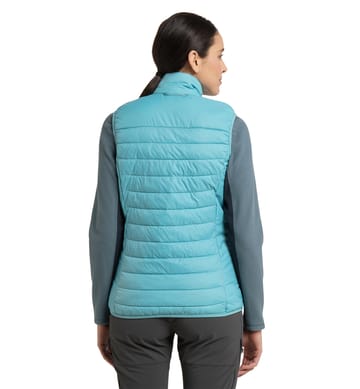 Spire Mimic Vest Women Frost Blue