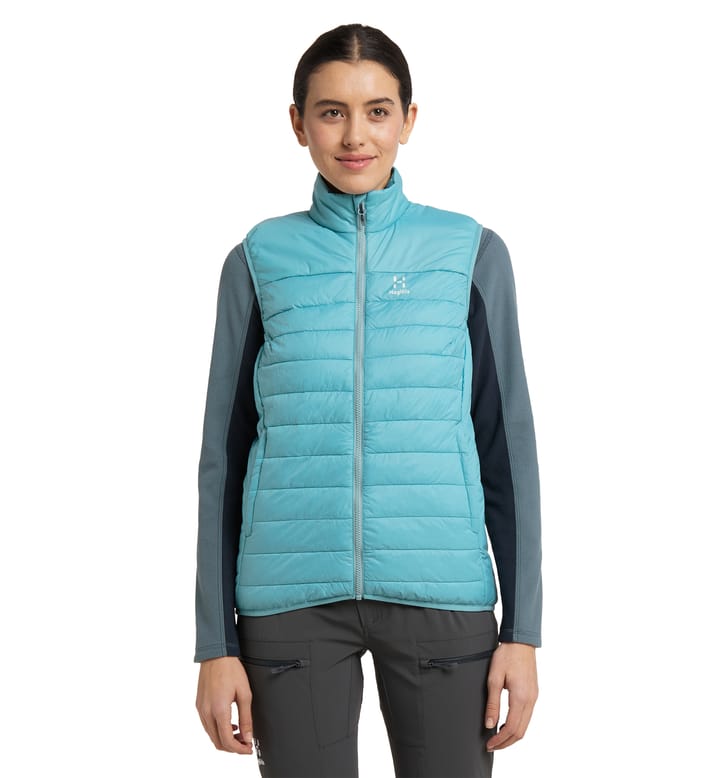 Spire Mimic Vest Women Frost Blue