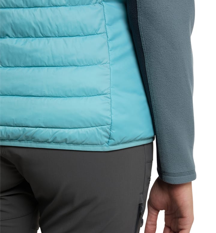 Spire Mimic Vest Women Frost Blue