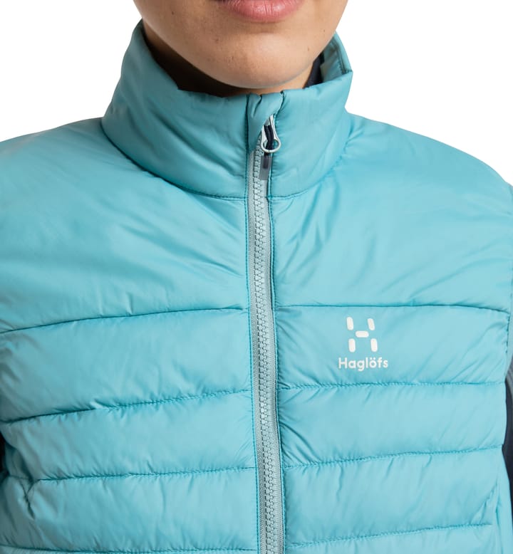 Spire Mimic Vest Women Frost Blue