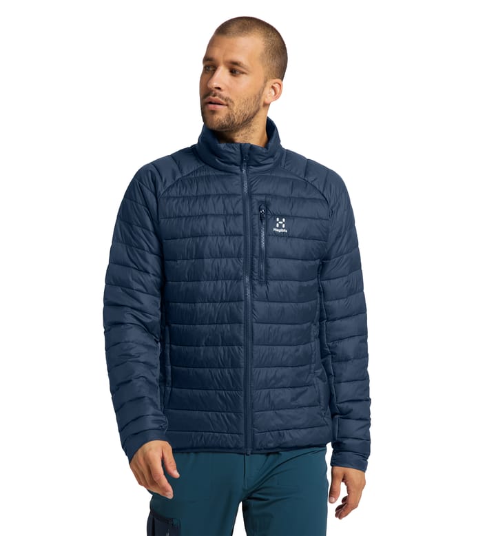 Spire Mimic Jacket Men Tarn Blue Solid Spire Mimic Jacket Men Tarn Blue Solid