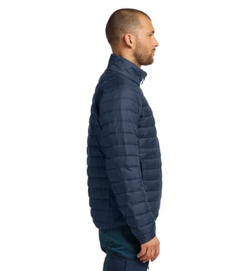 Spire Mimic Jacket Men Tarn Blue Solid