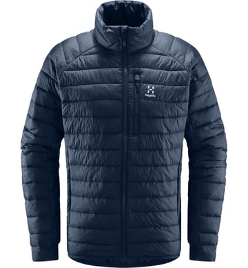 Spire Mimic Jacket Men Tarn Blue Solid