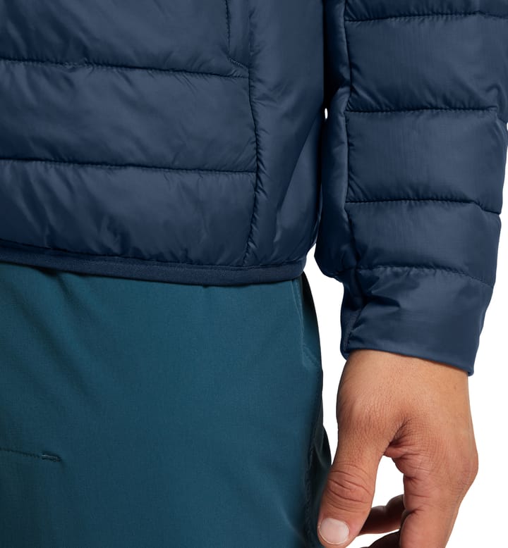 Spire Mimic Jacket Men Tarn Blue Solid