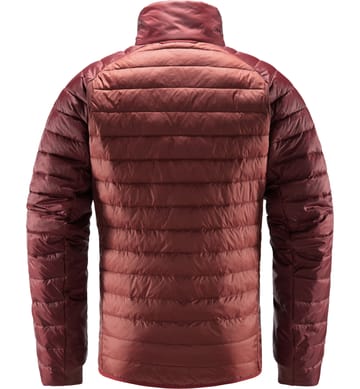 Spire Mimic Jacket Men Maroon Red