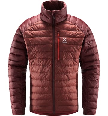 Spire Mimic Jacket Men Maroon Red