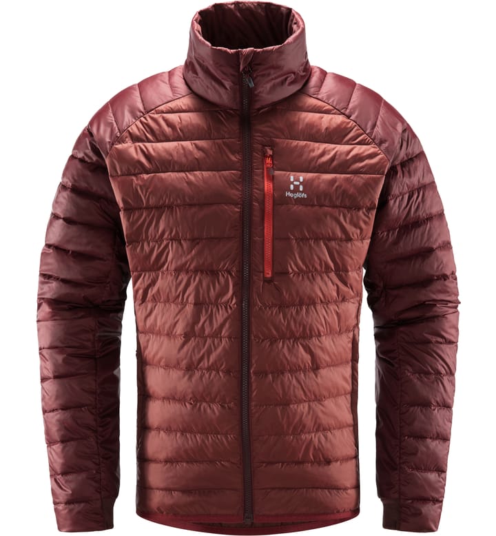 Spire Mimic Jacket Men Maroon Red Spire Mimic Jacket Men Maroon Red