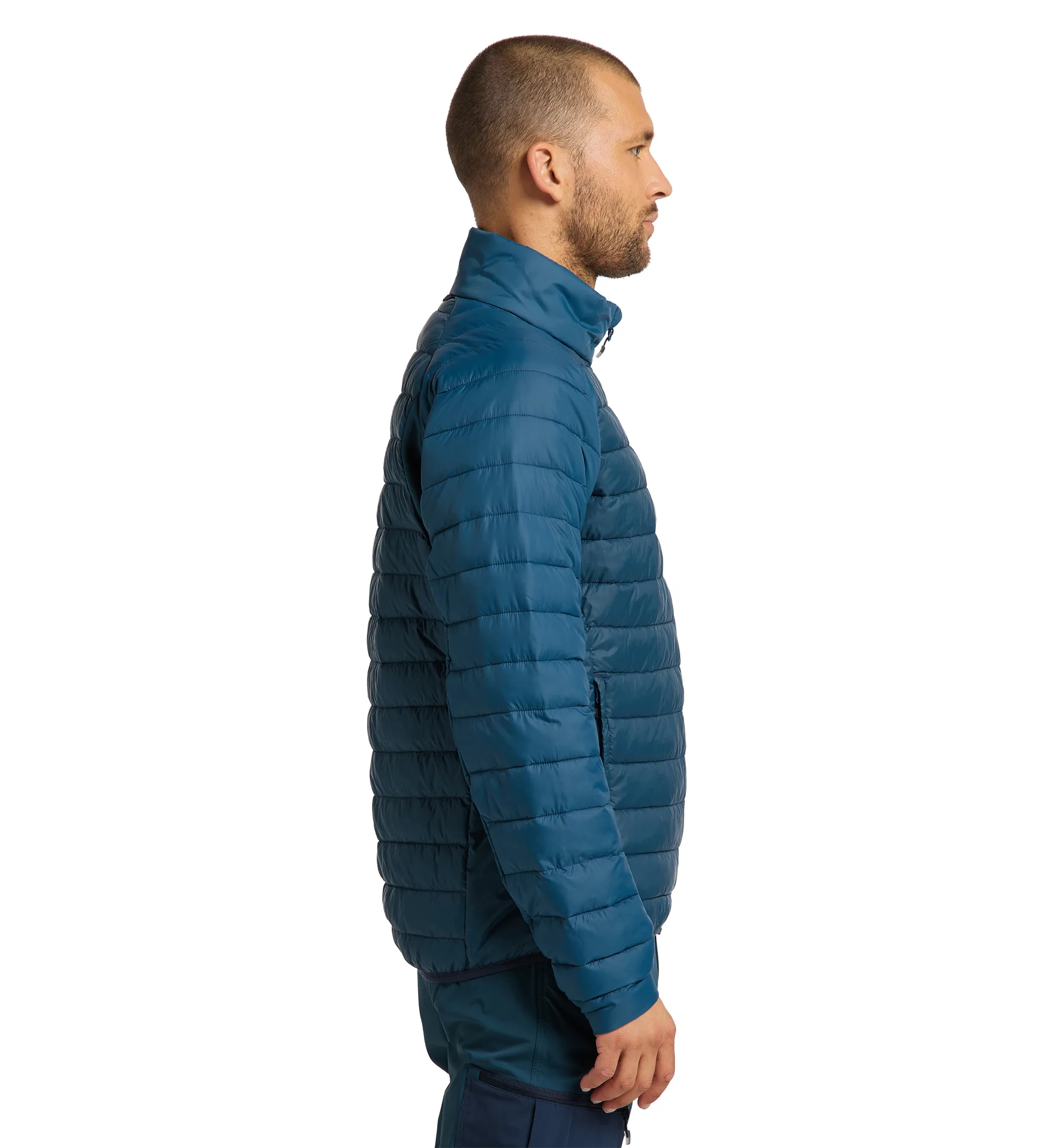 Spire Mimic Jacket Men Dark Ocean