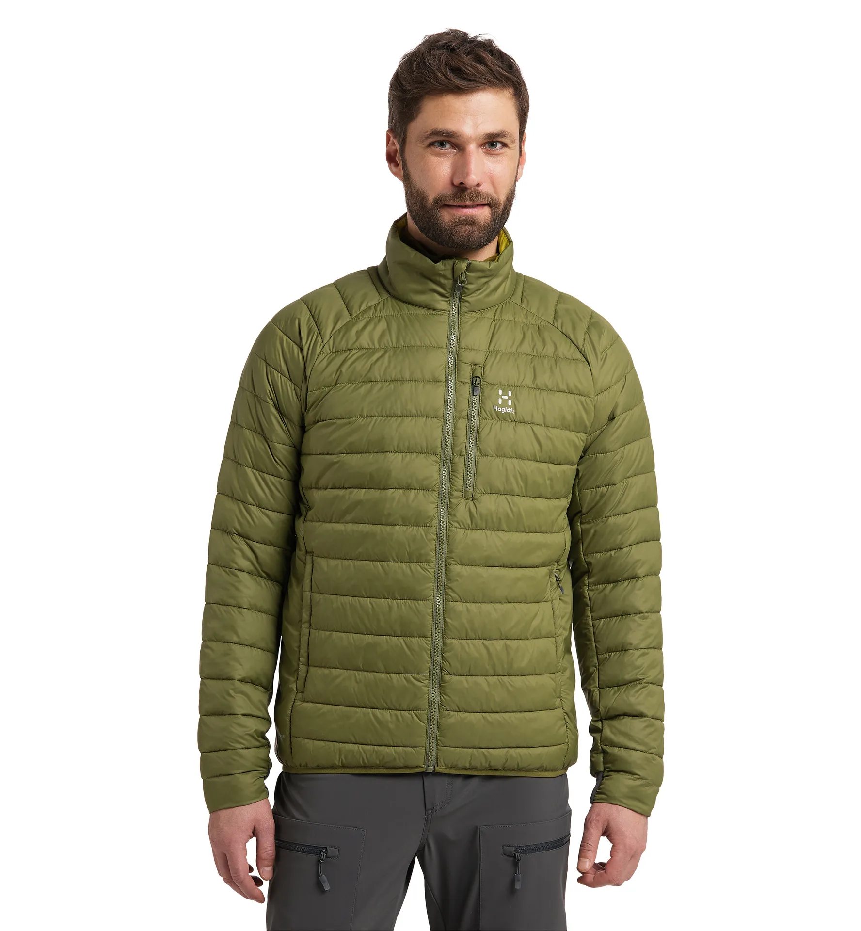 Spire Mimic Jacket Men Olive Green
