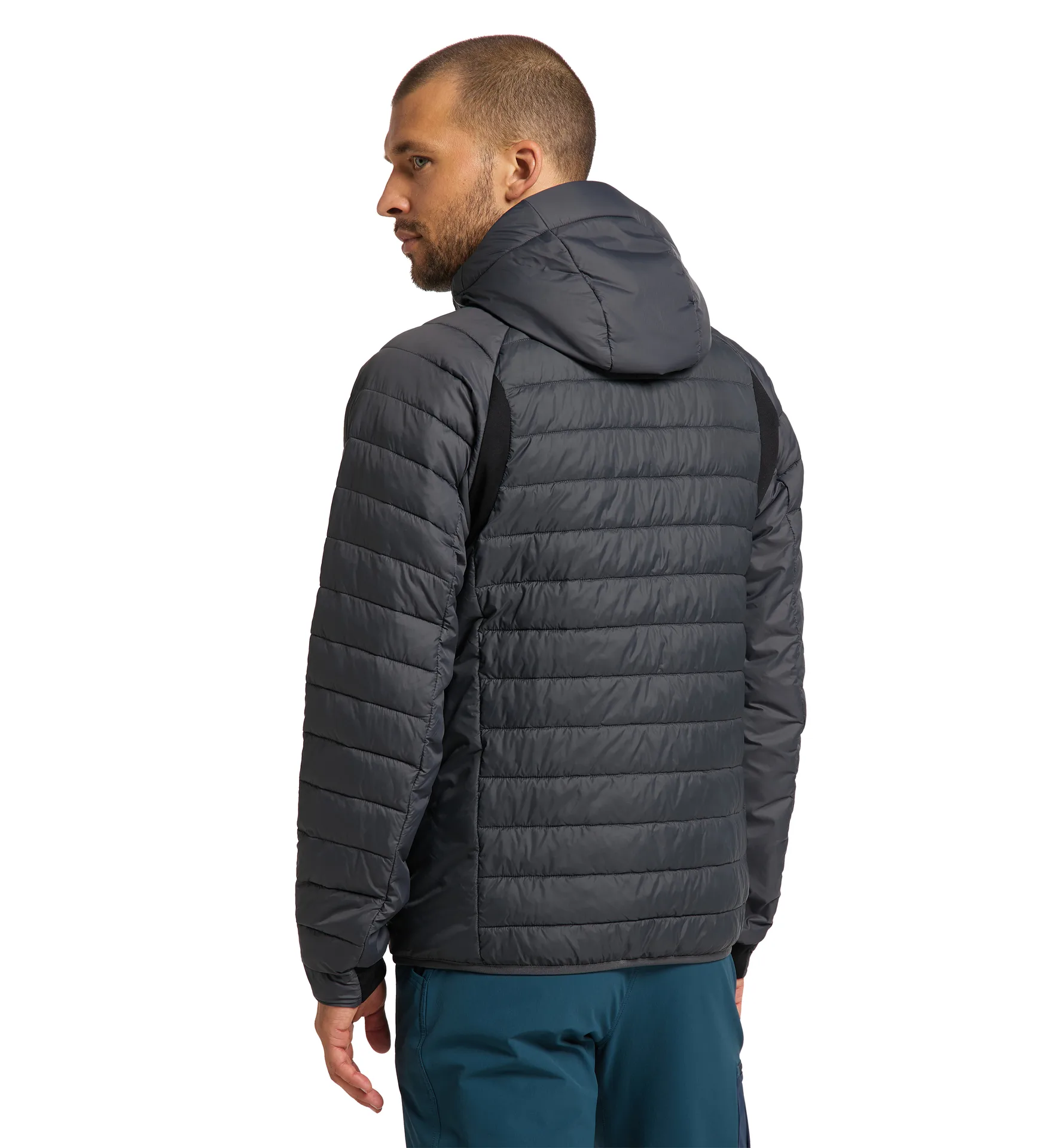 Spire Mimic Hood Men Magnetite