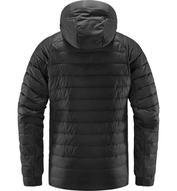 Spire Mimic Hood Men True Black Solid