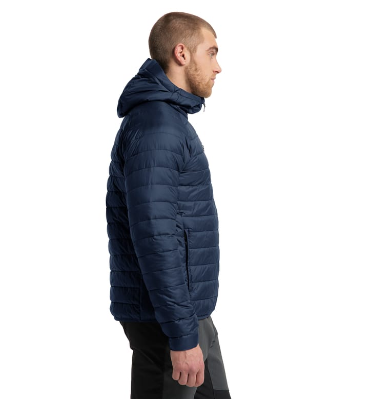 Spire Mimic Hood Men Tarn Blue Solid