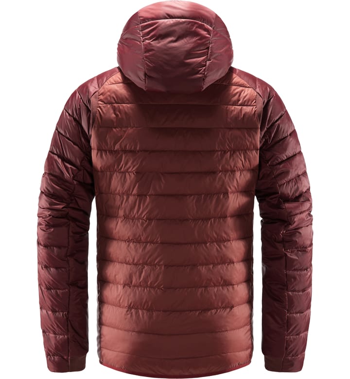 Spire Mimic Hood Men Maroon Red Spire Mimic Hood Men Maroon Red