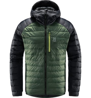 Spire Mimic Hood Men Fjell Green/True Black