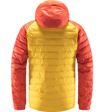 Spire Mimic Hood Men Pumpkin Yellow/Habanero