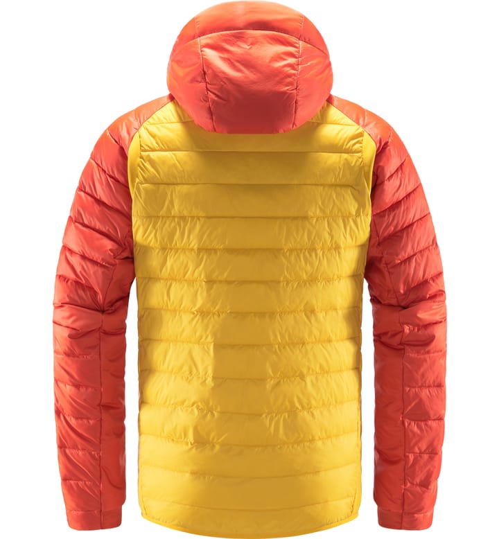 Spire Mimic Hood Men Pumpkin Yellow/Habanero