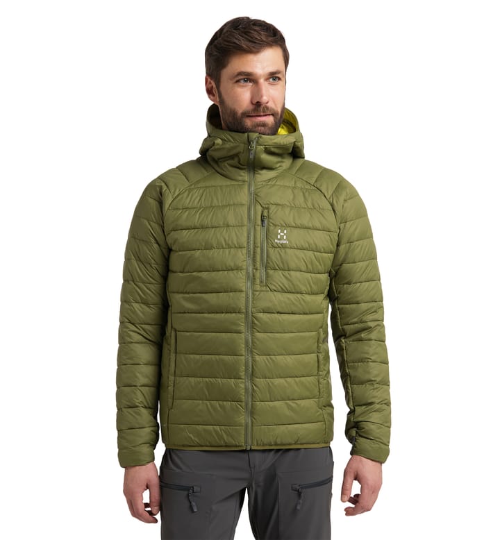 Spire Mimic Hood Men Olive Green Spire Mimic Hood Men Olive Green