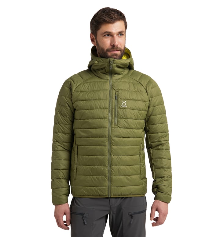 Spire Mimic Hood Men Olive Green