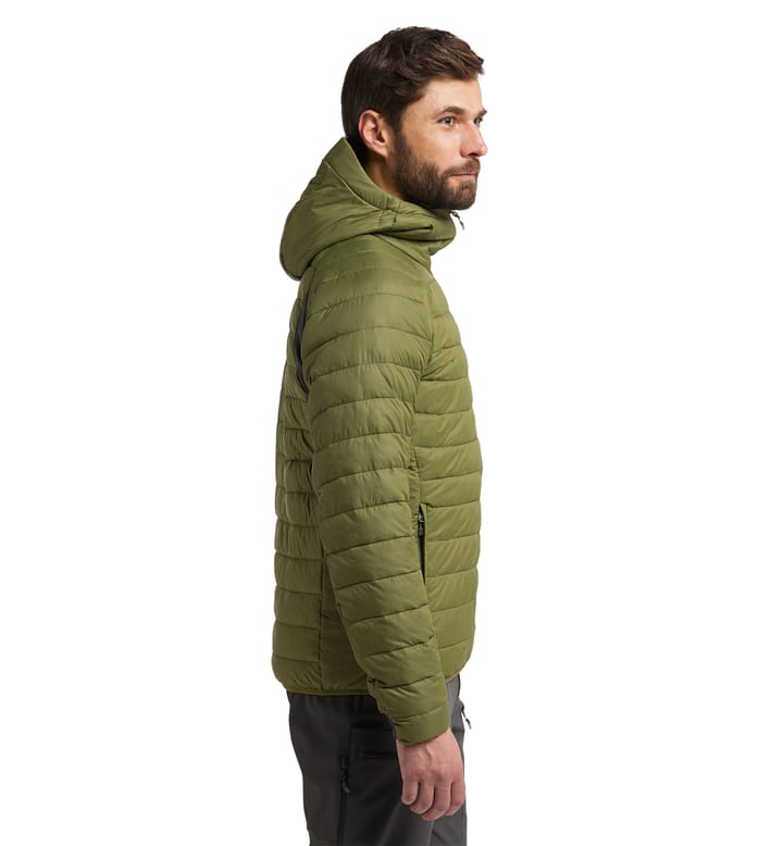 Spire Mimic Hood Men Olive Green