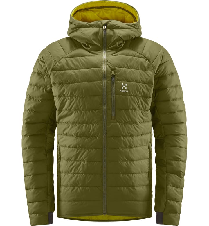 Spire Mimic Hood Men Olive Green Spire Mimic Hood Men Olive Green