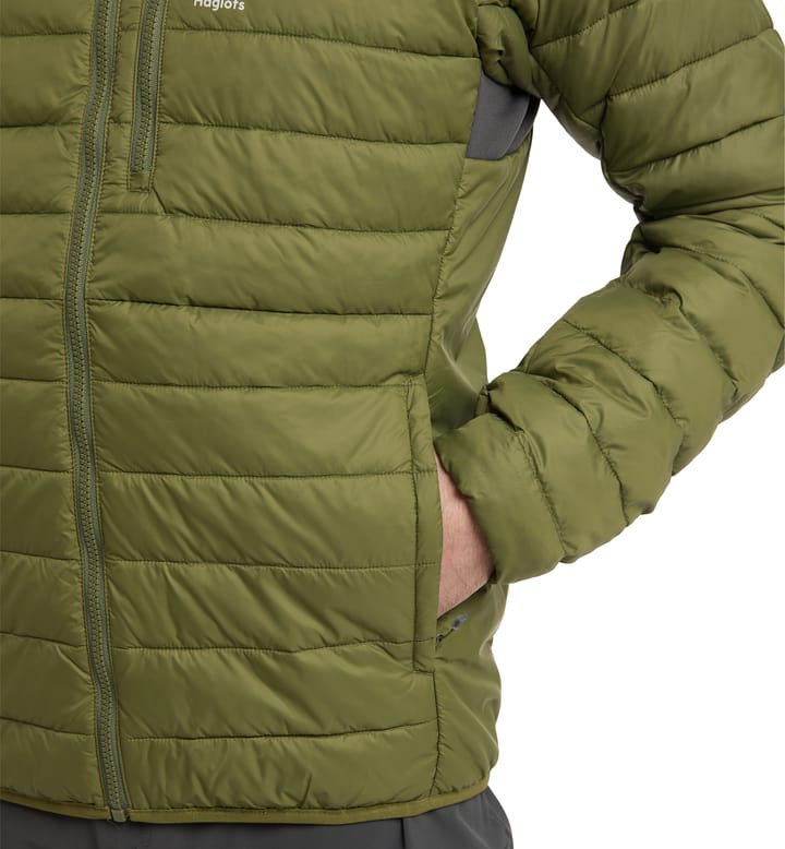 Spire Mimic Hood Men Olive Green Spire Mimic Hood Men Olive Green