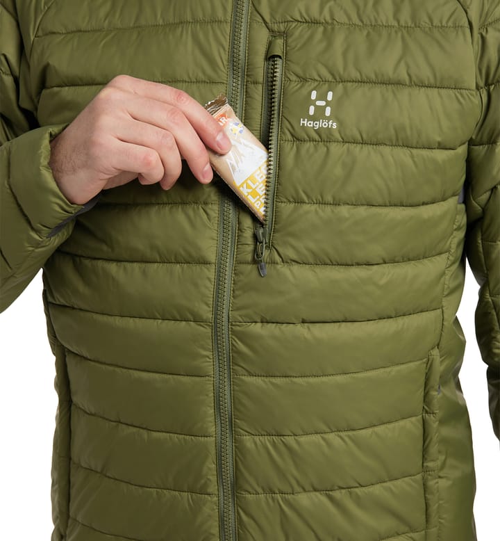 Spire Mimic Hood Men Olive Green Spire Mimic Hood Men Olive Green