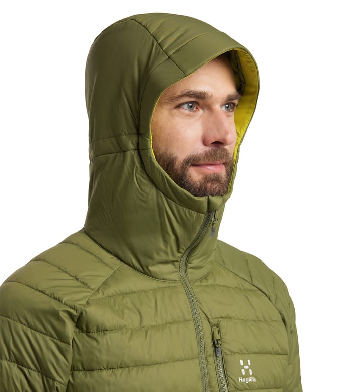 Spire Mimic Hood Men Olive Green Spire Mimic Hood Men Olive Green